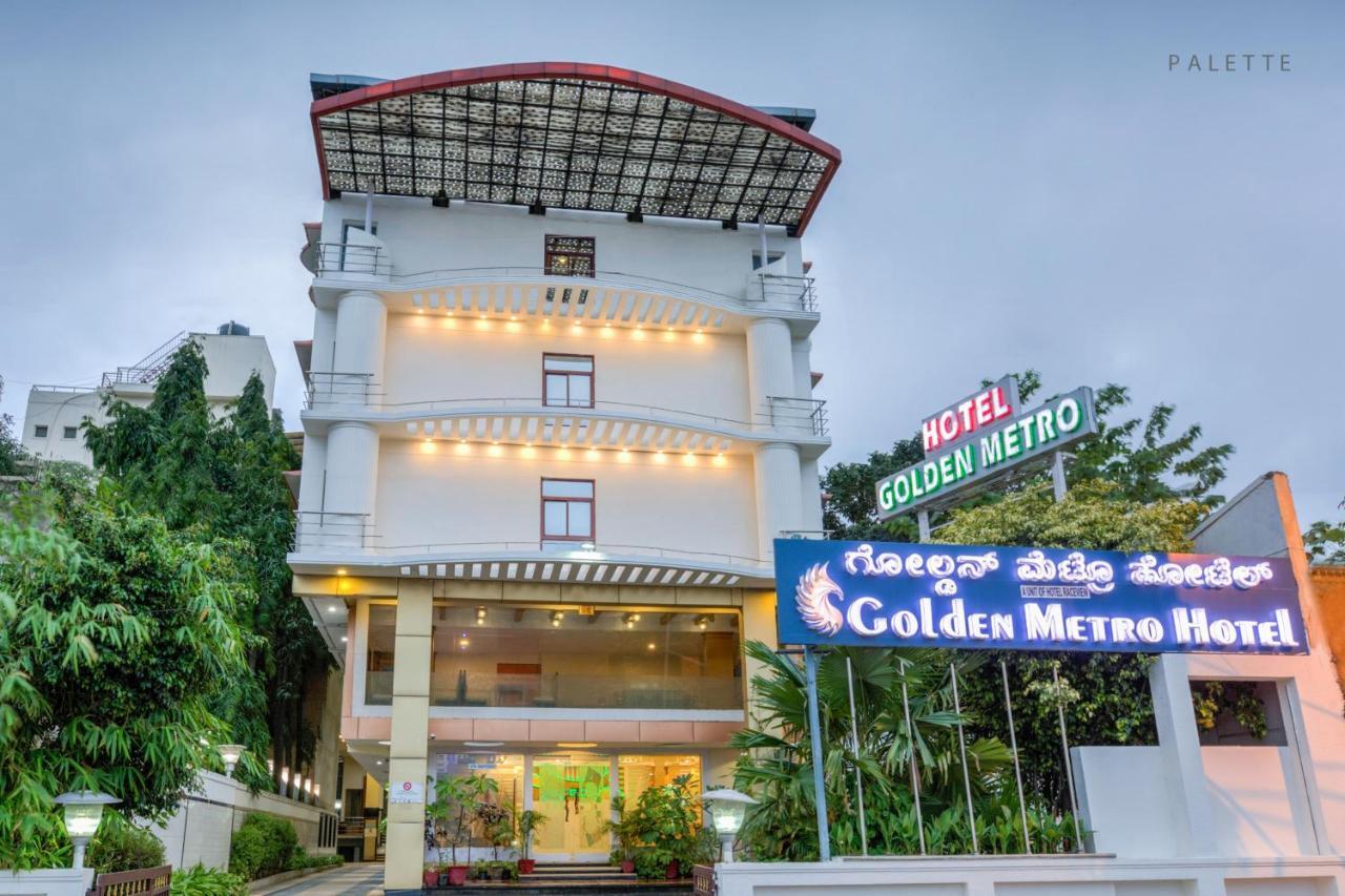 Golden Metro Hotel Bangalore Exterior foto